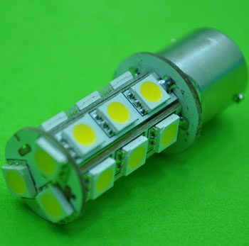 Automotive LED Bulb, tail light, break light, 18pcs 5050SMD
