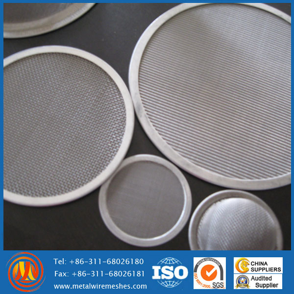 stainless steel multilayer wire mesh filter disc
