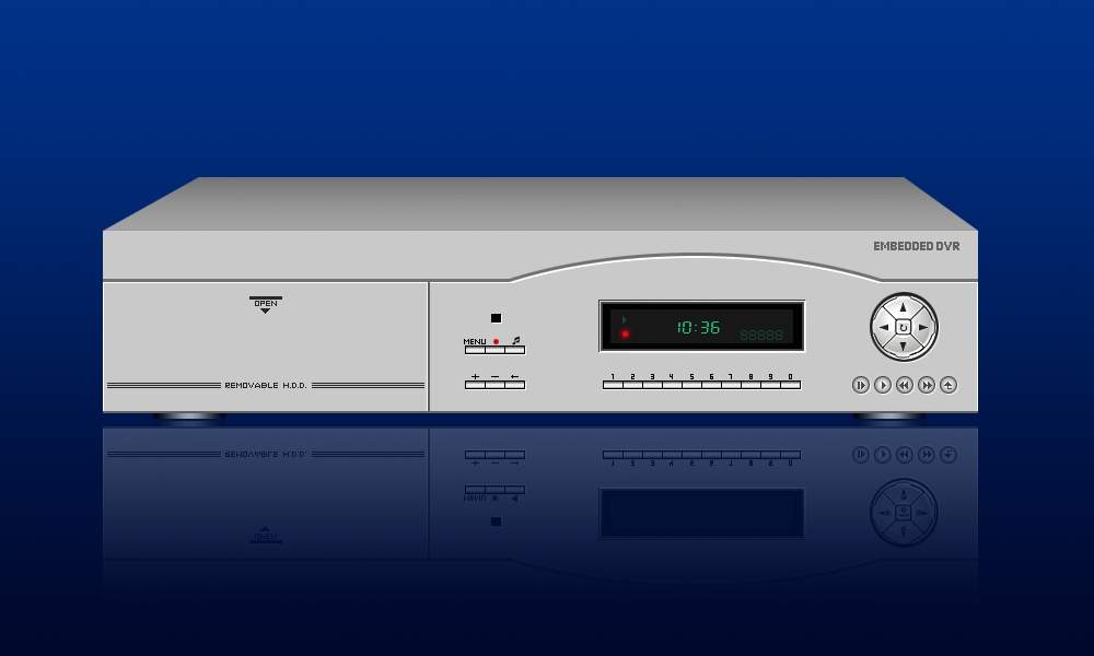 Standalone Digital Video Recorder H. 264 Series (TM Appearan