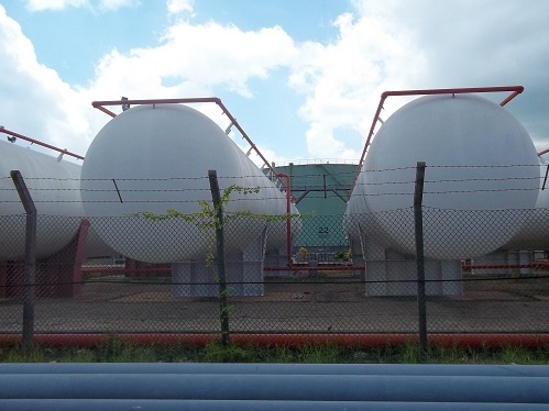 Propane Gas Storage Tanks