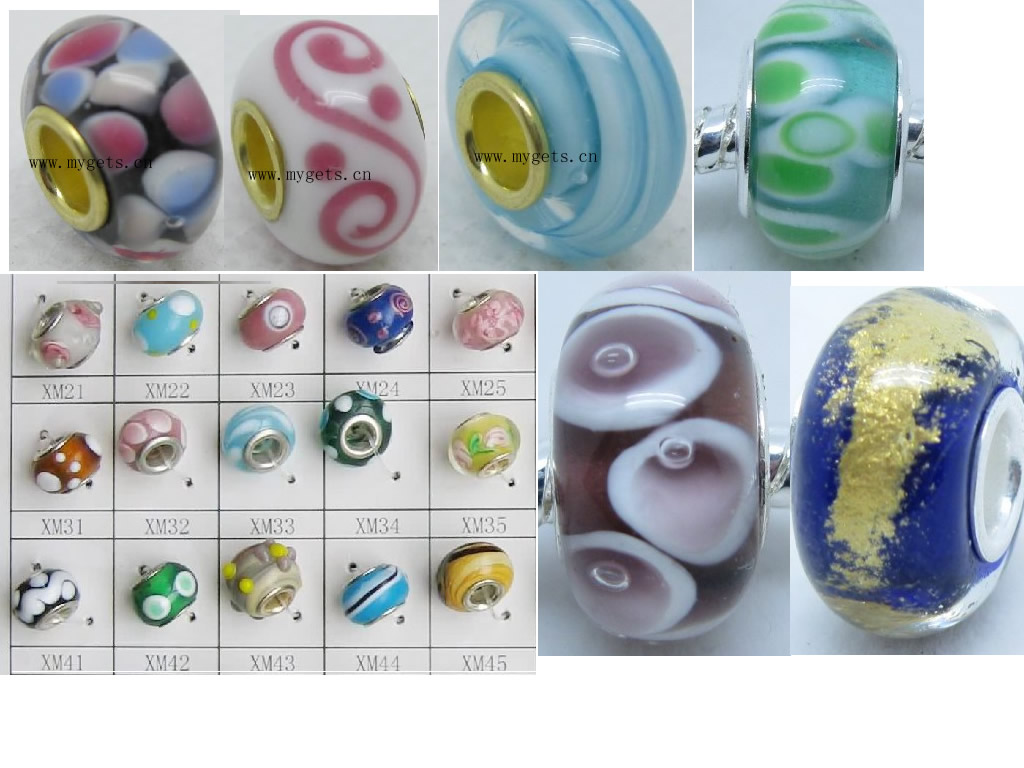 pandora glass beads