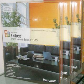 office 2003 pro with coa retail box