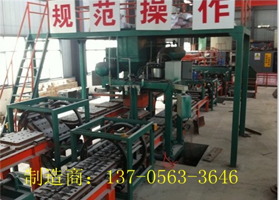 Iron based coated sand production line