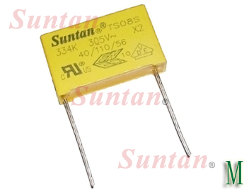 Suntan  Metallized Polypropylene Film Capacitor - X2