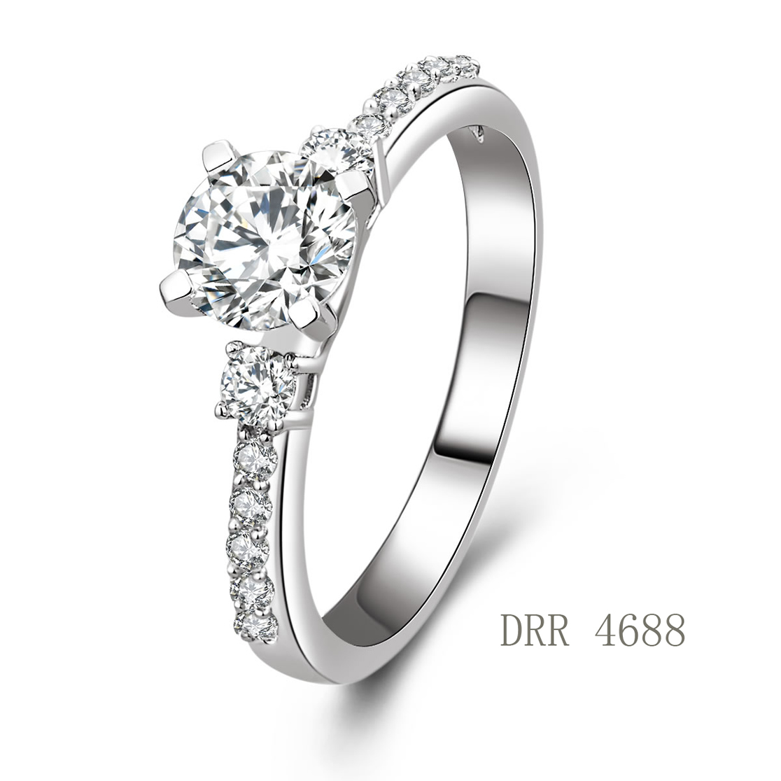 Hot Sale Ring 925 Sterling Silver Engement Ring With CZ