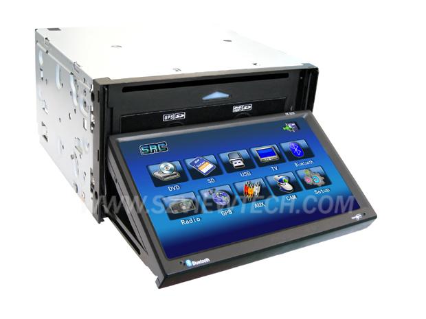 double din car dvd with 7