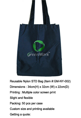 reuseable nylon STD bag
