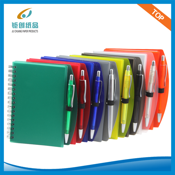 68K SPIRAL NOTEBOOK WITH PEN