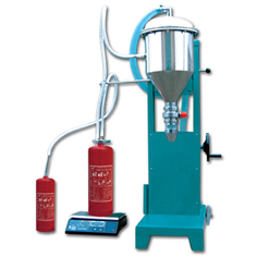 extinguisher powder filler machine