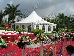 10x10m wedding pagoda tent