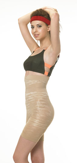 Beauty & Body adjusting pantihose with waist-shaping