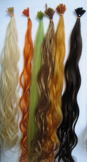 human hair weaving, hair extension, prebonded hair