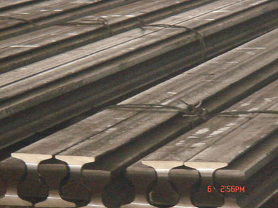 Supply steel rails