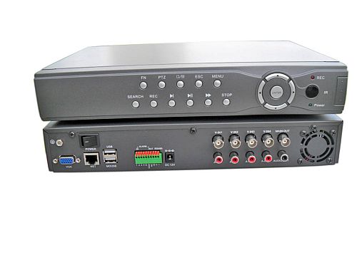 H.264 stand alone 4-ch DVR