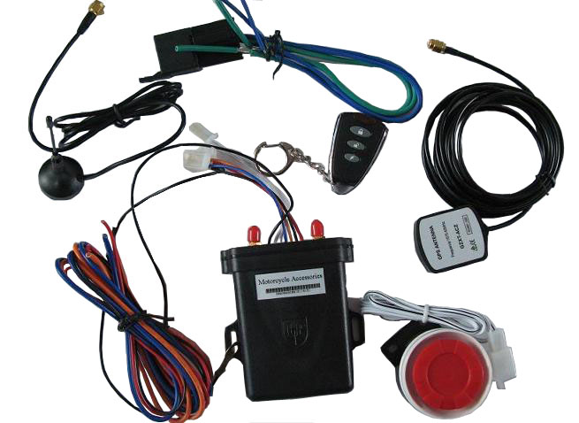 Motorcycle GPS Alarm & Tracking System