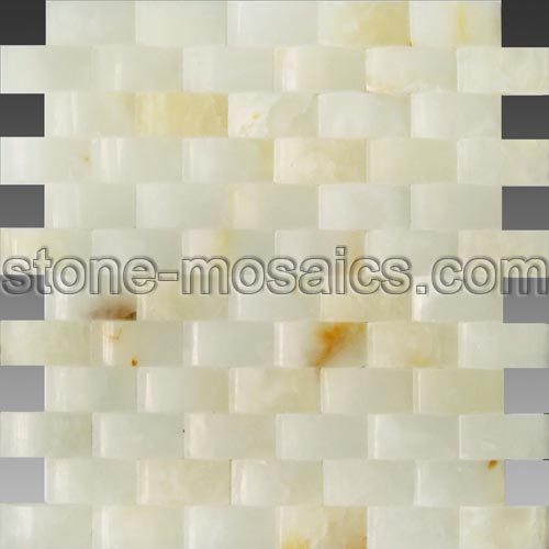white onyx mosaic 1