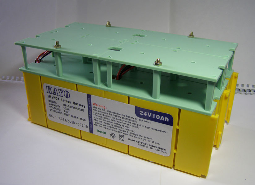 24V LiFePO4 battery pack for EVs