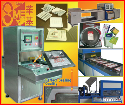 Blisters Packaging Machines and PLC Trays sealer Machines