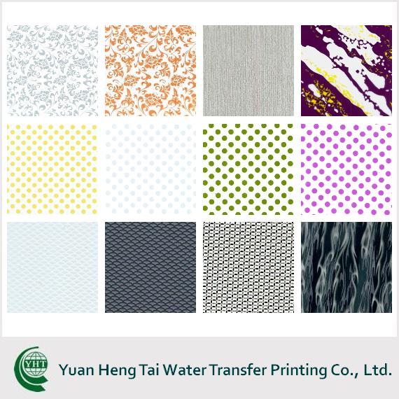 Water Transfer Printing processing / Colorful & Geometrical