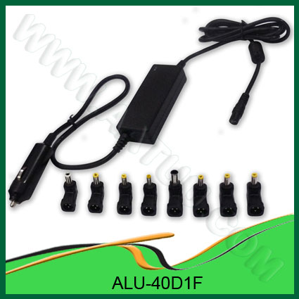 Factory Supply DC 40W Universal Laptop Adapter for Car use
