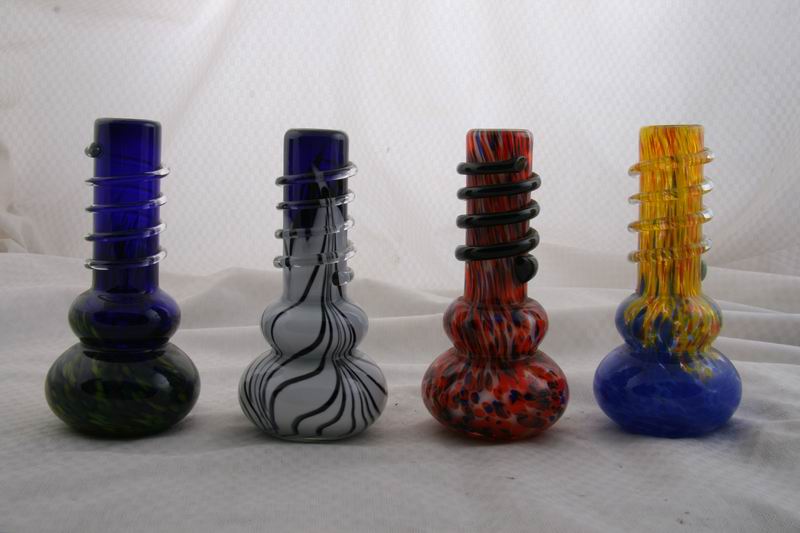 Hand Blowing Soft Glass Bong/Pipe
