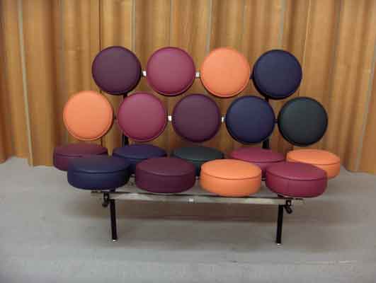 Nelson Marshmallow Leather Sofa