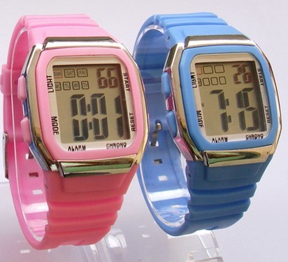 PVC electronic watches