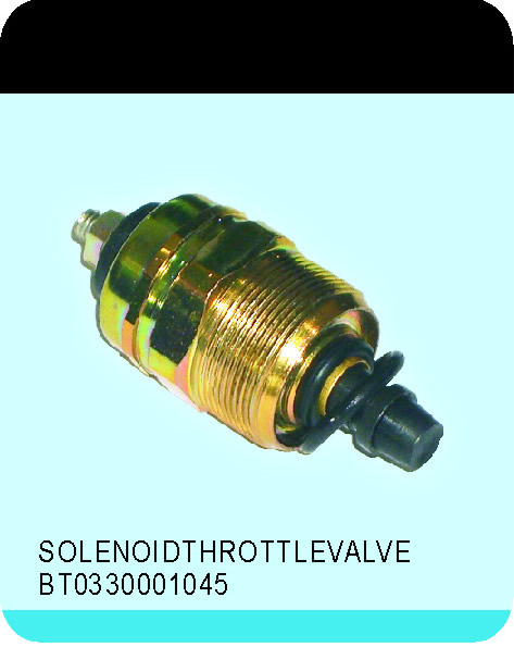 Solenoid throttle valve
