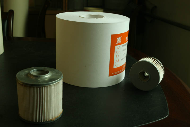 bypass oil filter paper