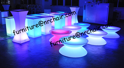 acrylic Lounge led table