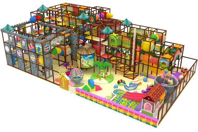 Attactive Indoor Playground for Children with High Quality