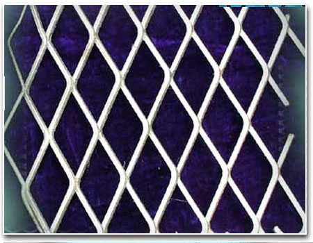 Expanded metal mesh , expanded plate mesh