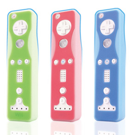 Wii  silicon case--double color