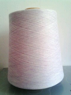 100% Cotton Yarn 21s/1 top dyed heather grey yarn