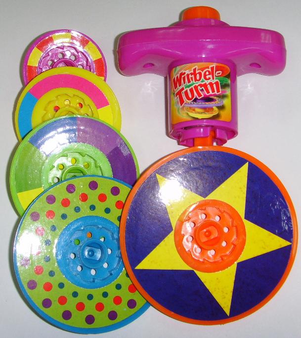 super spinning tops with five tops