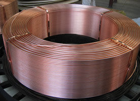 Oxygen -free copper rod