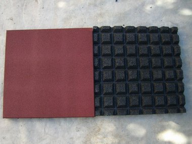playground rubber mat