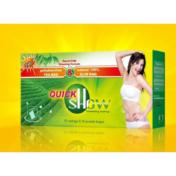 New 2 in 1 Weight Loss Slimming Tea-Quick Show Tea