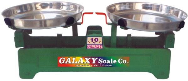 WEIGHING SCALE BOTH SIDE STEEL DISH
