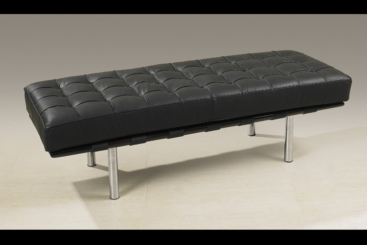 Mies Van der Rohe modern classic furniture barcelona bench
