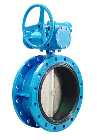 Flanged butterfly valve