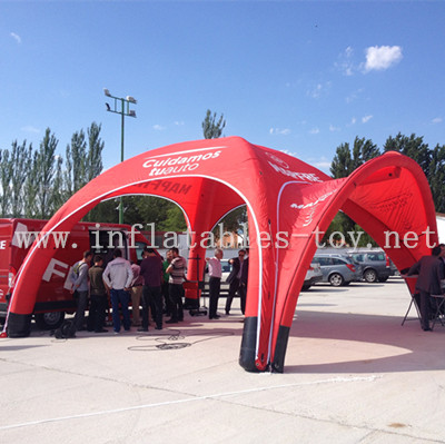 inflatable X-gloo tent for car exhibition and trade show