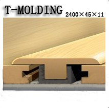 T-molding/laminate molding