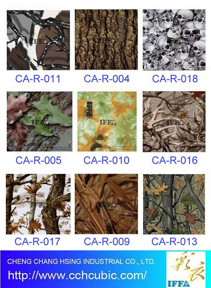 Camouflage Water transfer printing film