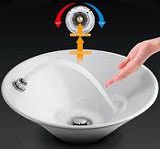 one touch wash basin