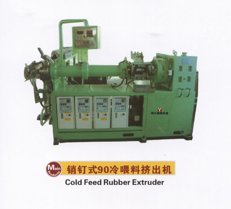 90 Cold feed rubber extruder