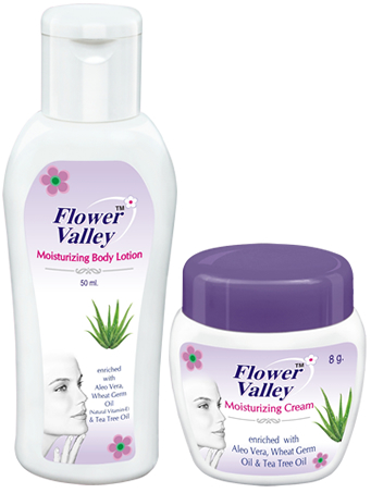 Flower Valley Moisturizing Cream & Lotion