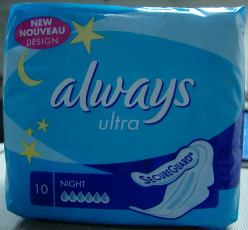 2010 always sanitary napkin