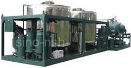 GER used oil re-refining machine