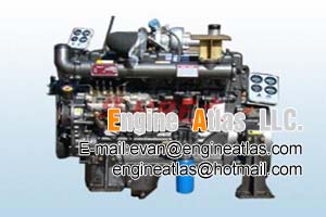 China HBE 6126ZLD8 Steyr Power Generation Diesel Engine